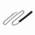 Coastal Pet Products Titan Chain Dog Leash with Black Nylon Handle