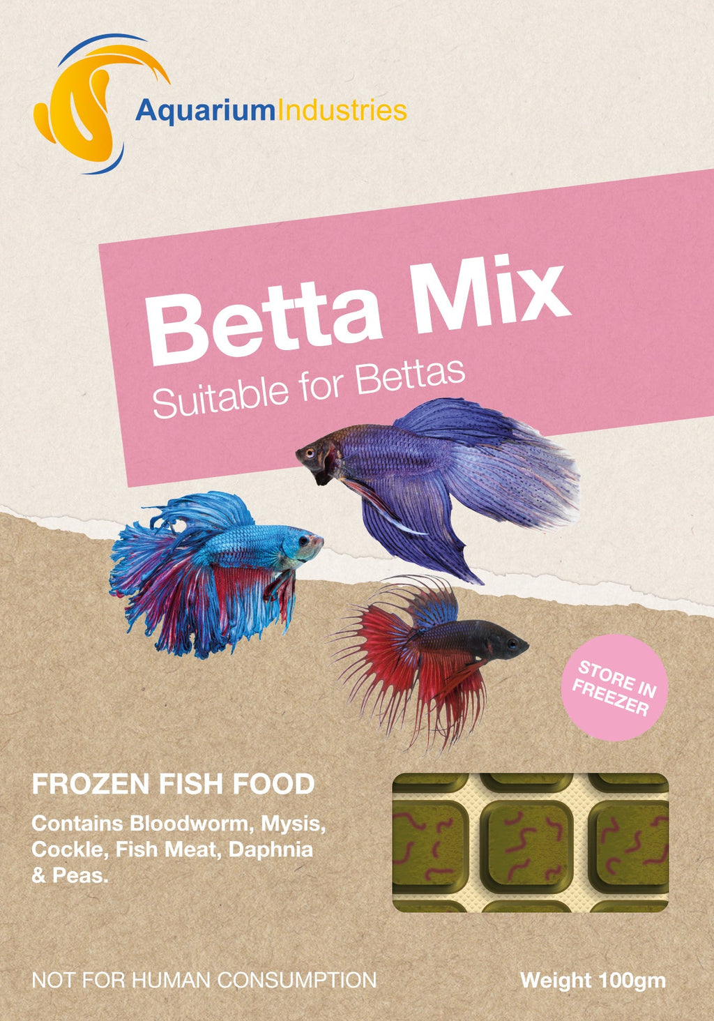 Frozen Betta Mix (100g)