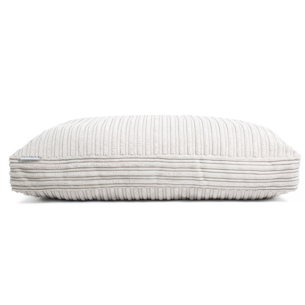 Dog Cushion in Light Grey Essentials Plush by Lords & Labradors