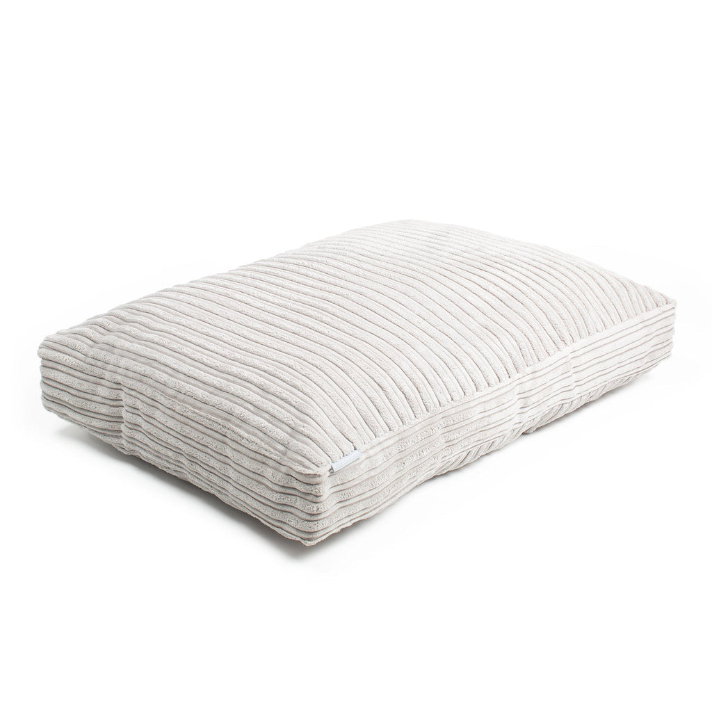 Dog Cushion in Light Grey Essentials Plush by Lords & Labradors