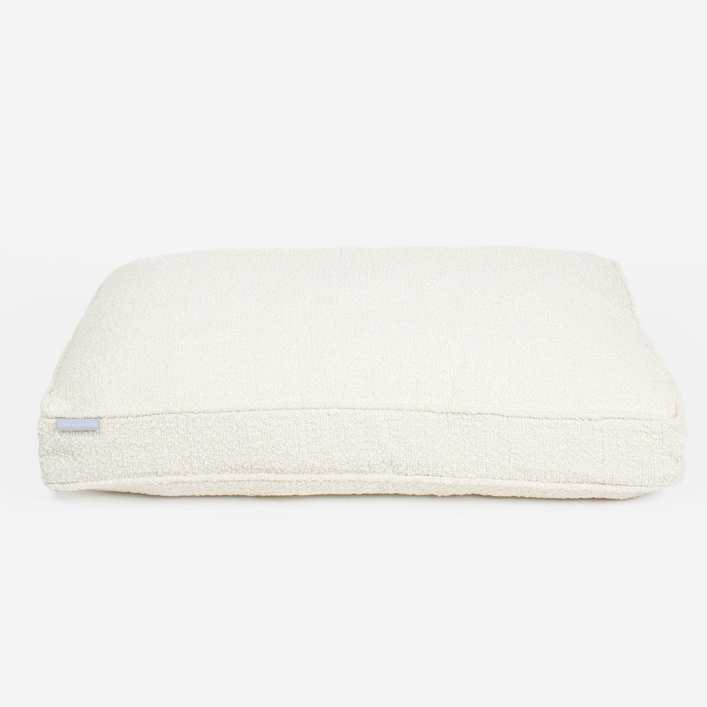 Dog Cushion in Ivory Bouclé by Lords & Labradors