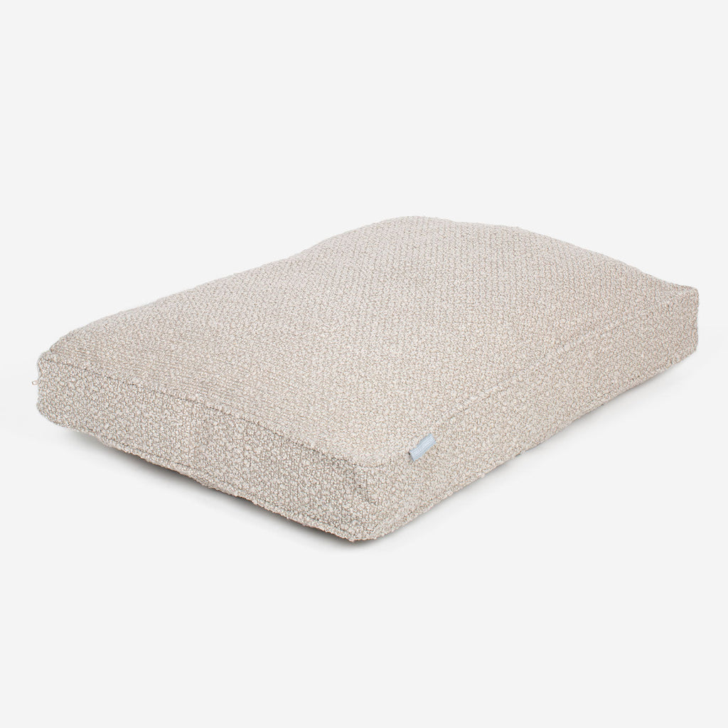 Dog Cushion in Mink Bouclé by Lords & Labradors