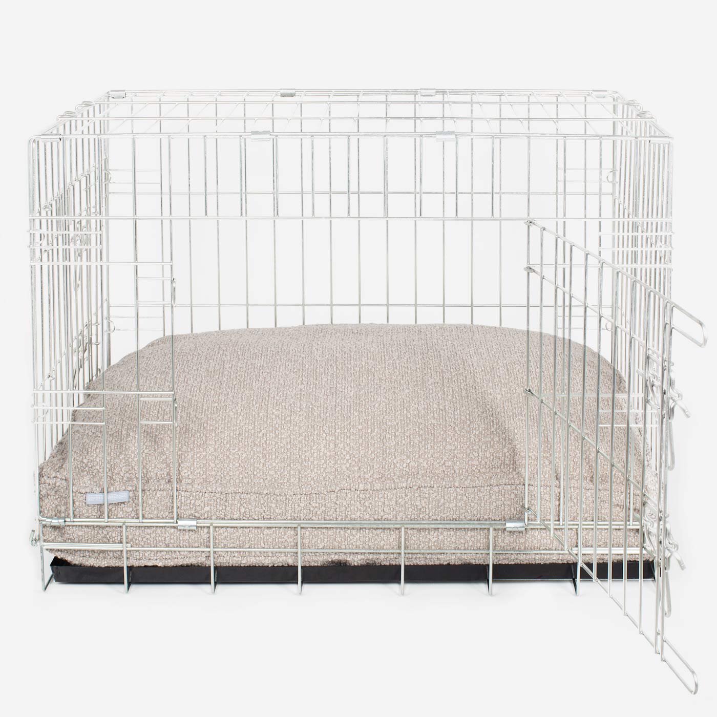 Dog Cushion in Mink Bouclé by Lords & Labradors