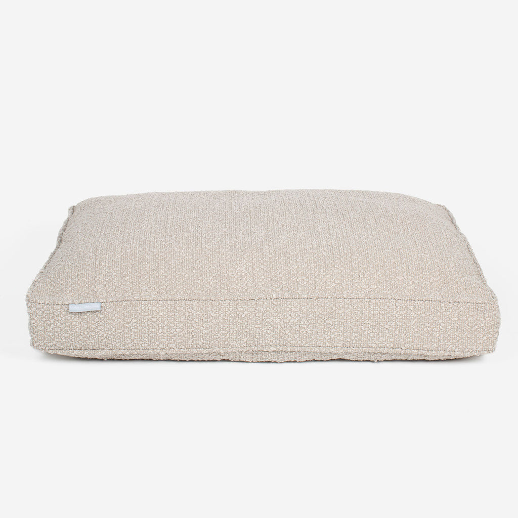 Dog Cushion in Mink Bouclé by Lords & Labradors